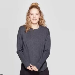 JoyLab Charcoal Long Sleeve sweatshirt